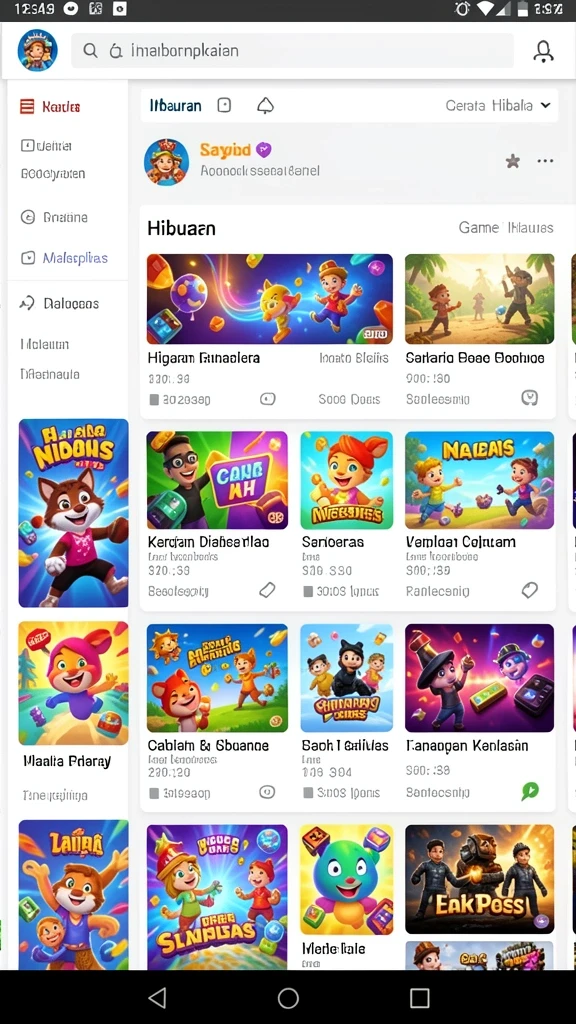 Tampilan antarmuka 1234BETS yang user-friendly.