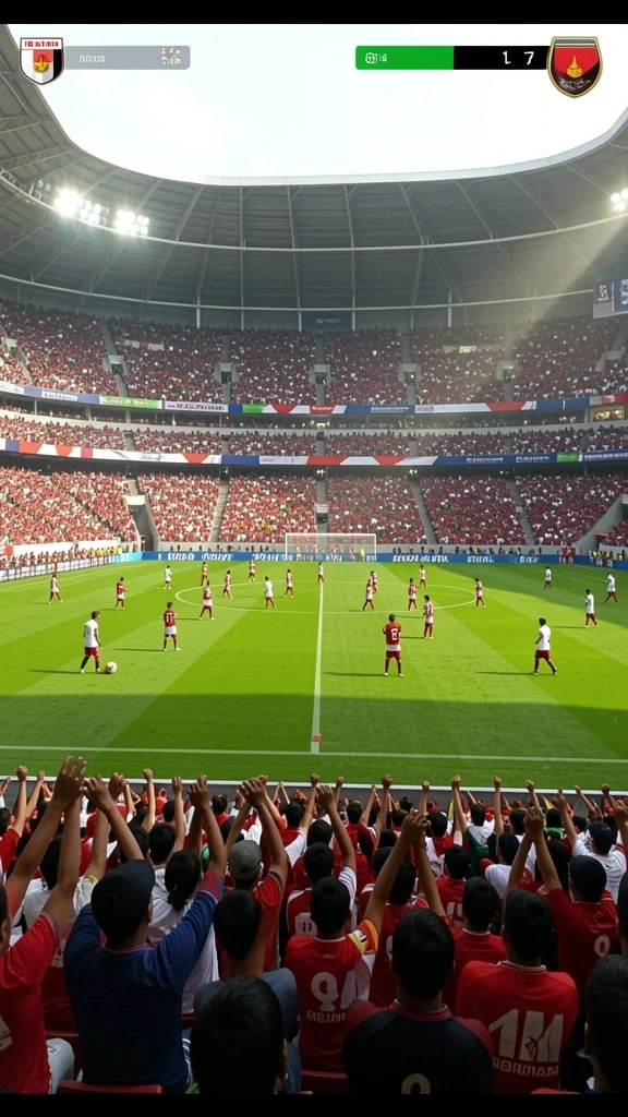 Tampilan awal yang menarik dan mudah dinavigasi.