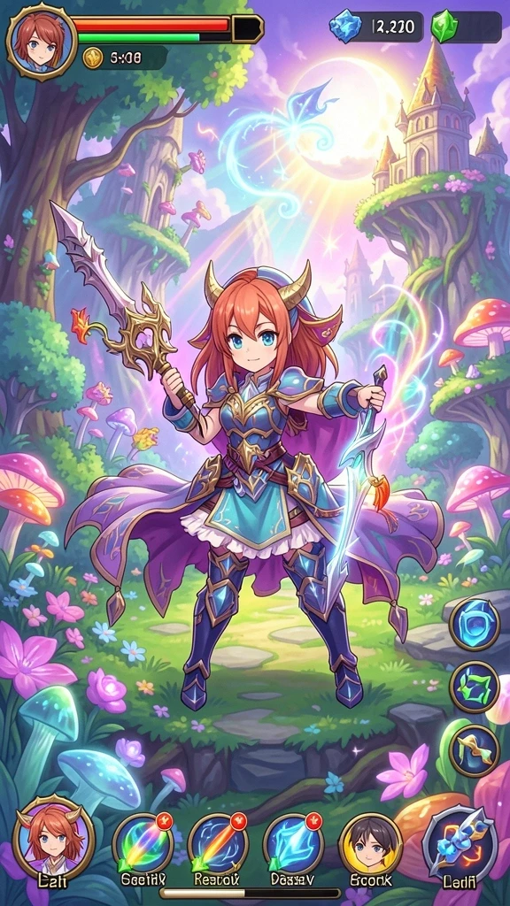 Berkolaborasi dengan teman dalam fitur multiplayer.
