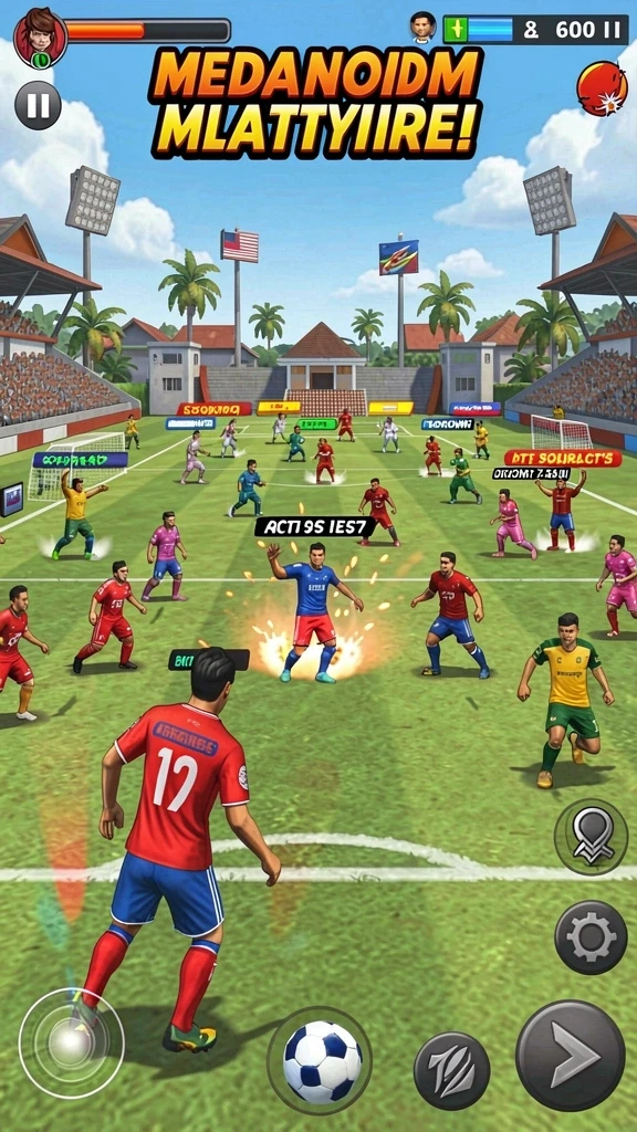 Karakter-karakter dalam game yang beragam dan penuh warna.