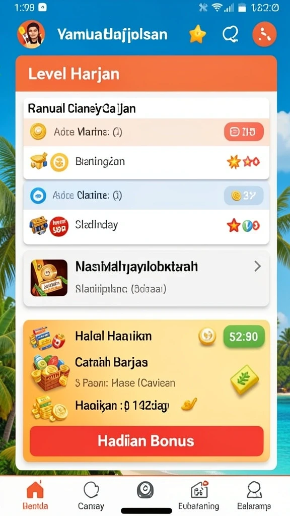 Mode permainan yang beragam dan menyenangkan.