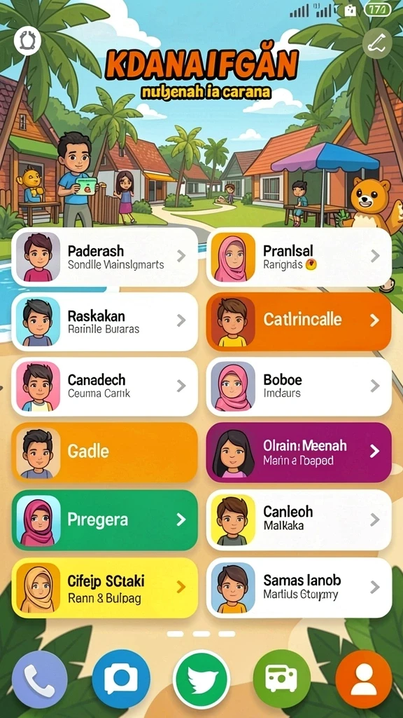 Tampilan antarmuka menarik dan mudah digunakan.