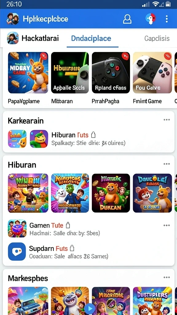 Komunitas aktif yang mendukung interaksi antar pemain.