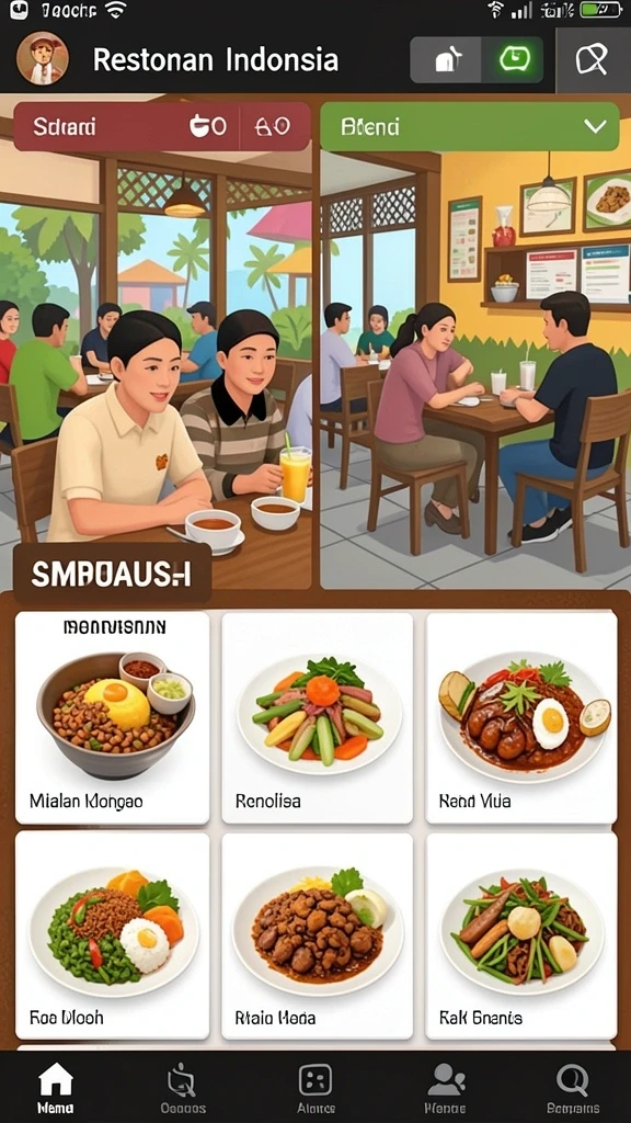 Tampilan antarmuka utama HPTOTO yang menarik.