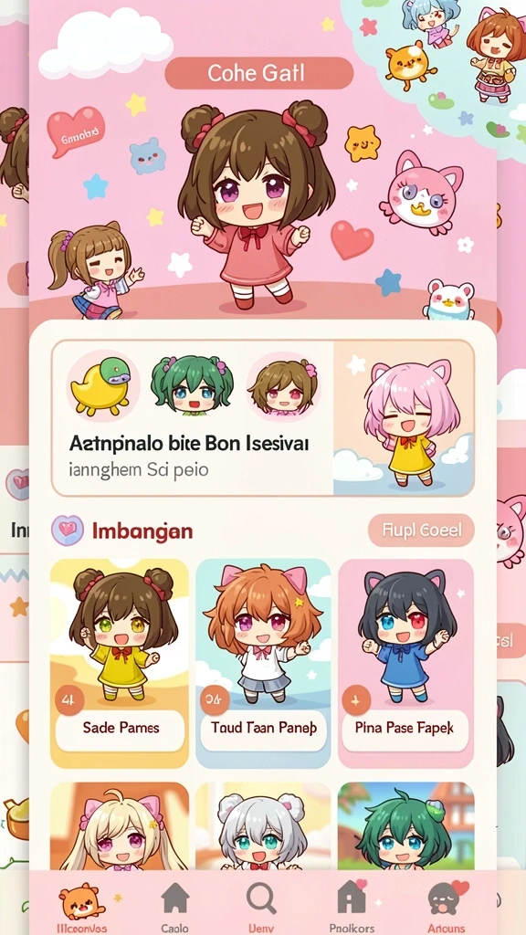 Karakter baru yang ditambahkan dalam pembaruan terbaru.