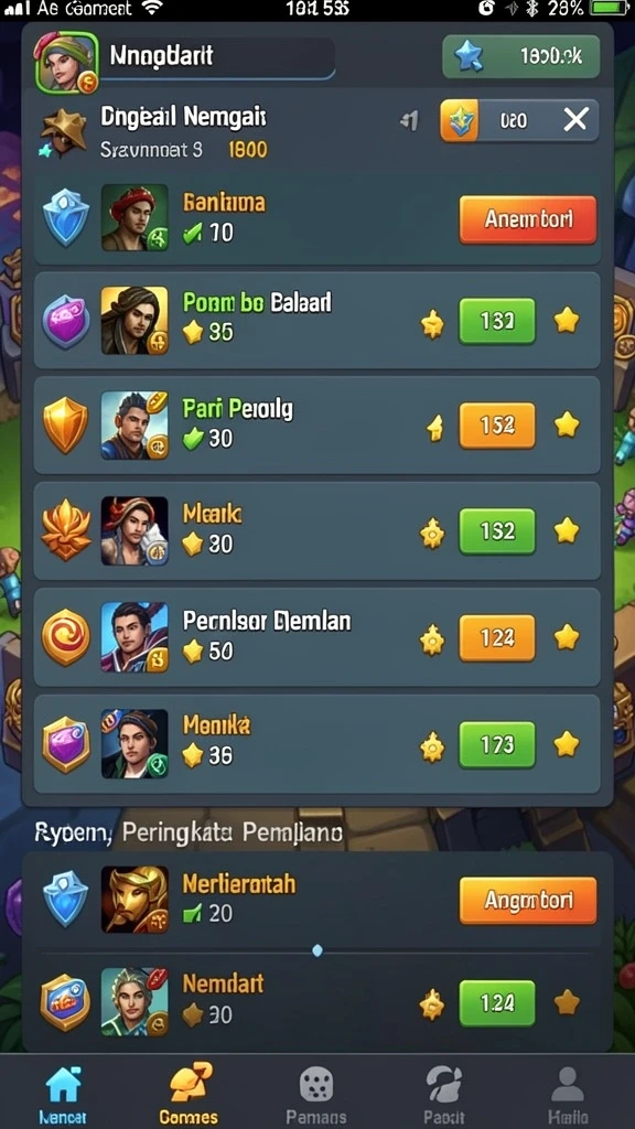Tangkapan layar fitur bonus yang menggugah selera.