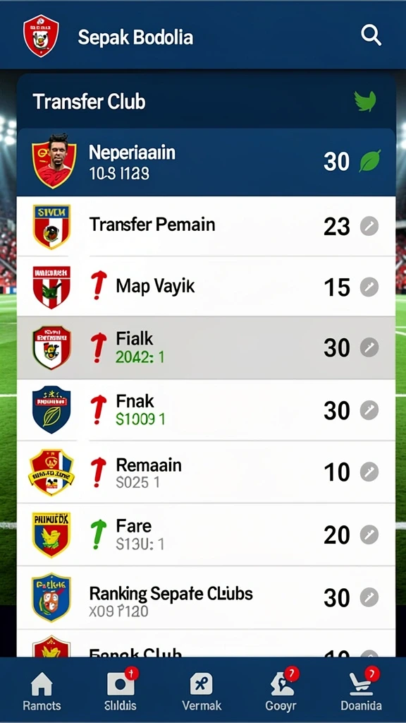 Antarmuka pengguna yang menarik dan interaktif.