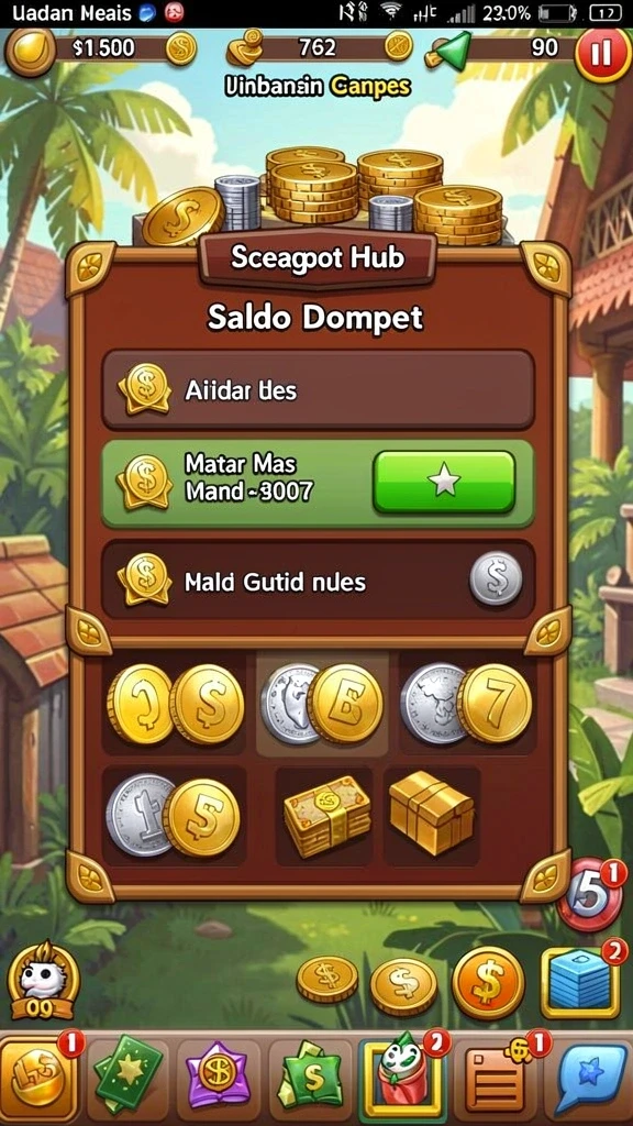Fitur bonus yang menguntungkan dan menarik.