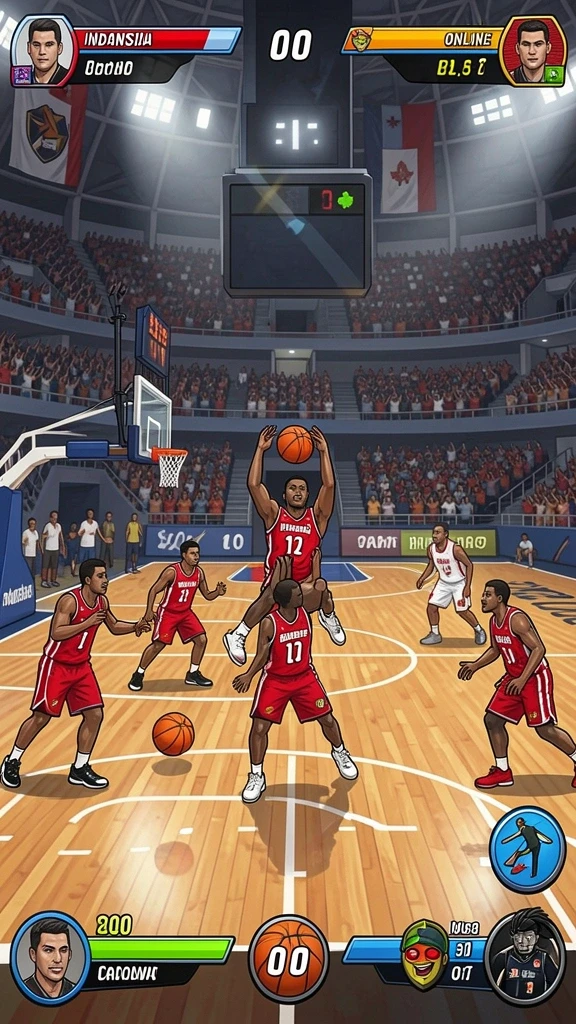 Fitur multiplayer yang seru untuk bermain bersama teman.
