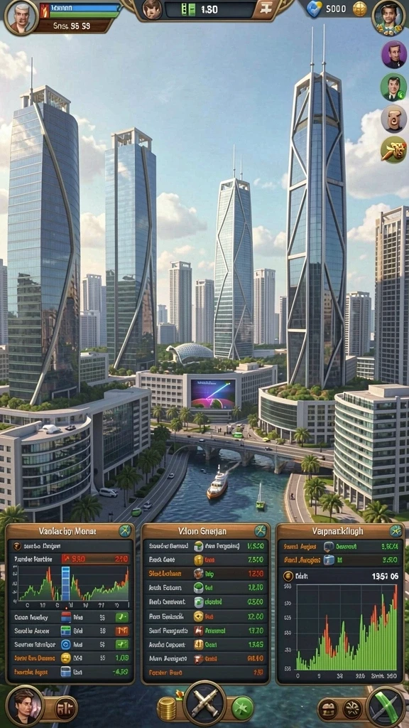 Tampilan utama game dengan karakter yang menarik.