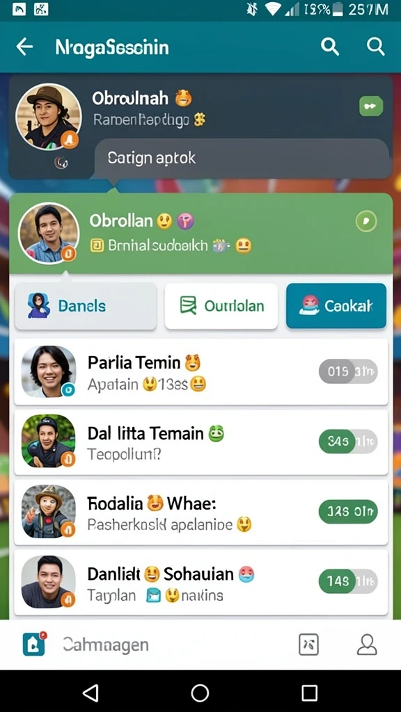 Momen menakjubkan saat menyelesaikan level.