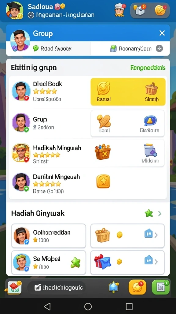 Screenshot memperlihatkan antarmuka pengguna yang intuitif.
