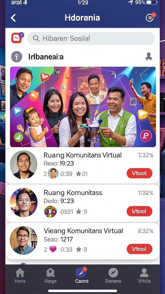 Berbagai karakter unik untuk dipilih dan dimainkan.