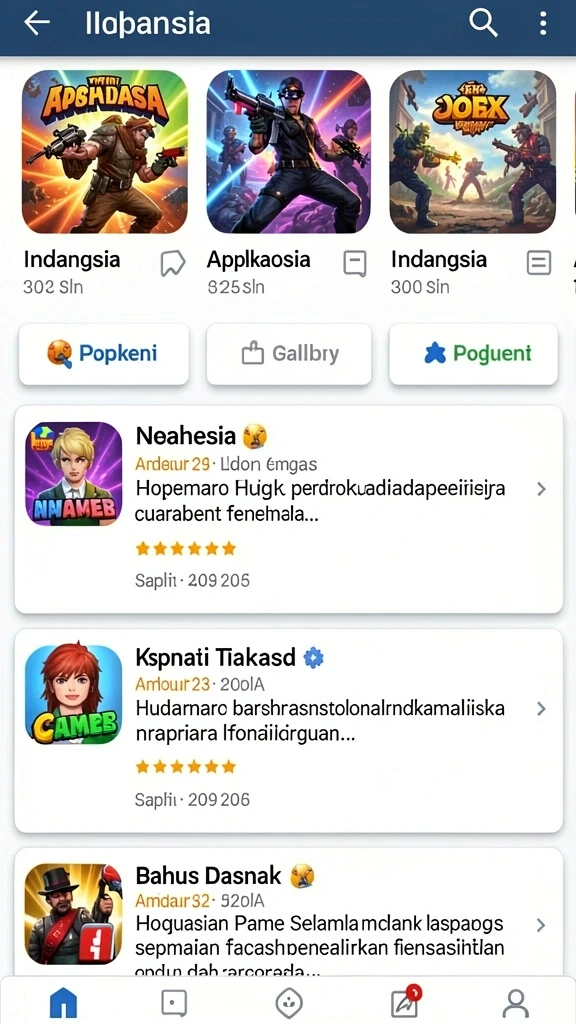 Fitur karakter kustomisasi yang seru dan bervariasi.