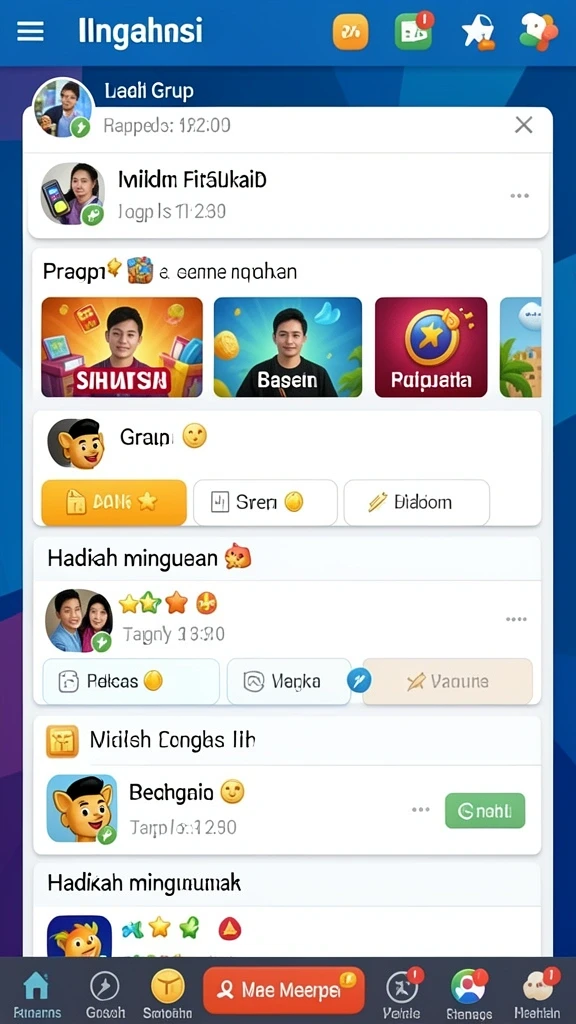 Grafis yang memukau dan efek suara yang seru.