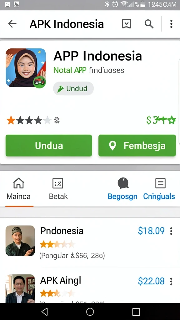 Tampilan antarmuka yang menarik dan mudah digunakan.