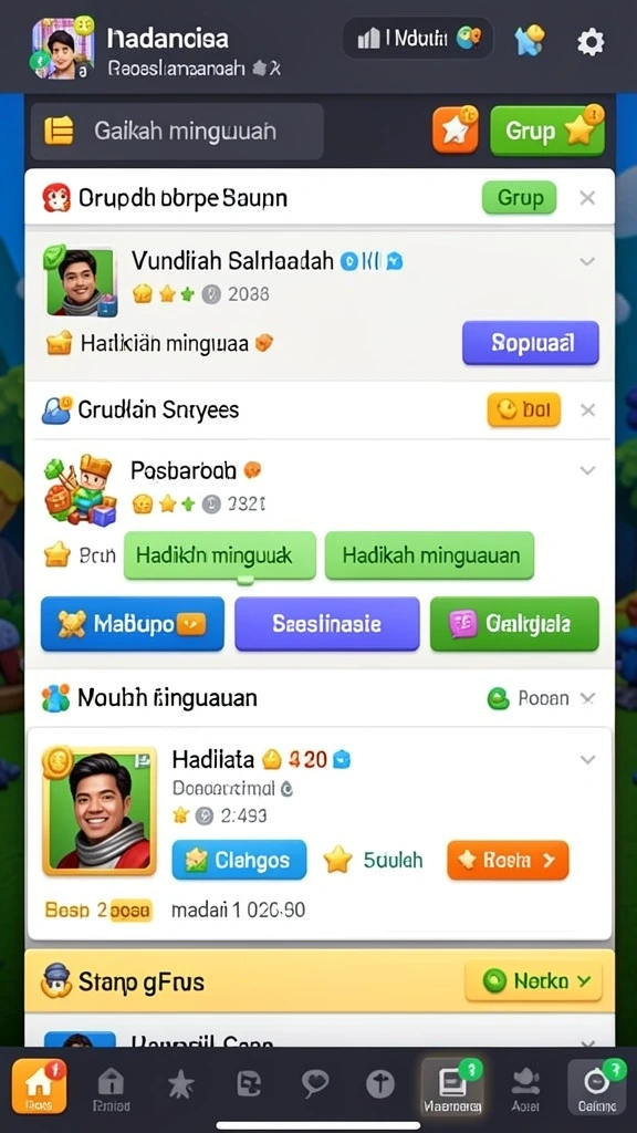 Fitur komunitas untuk bertukar tips dan pengalaman.