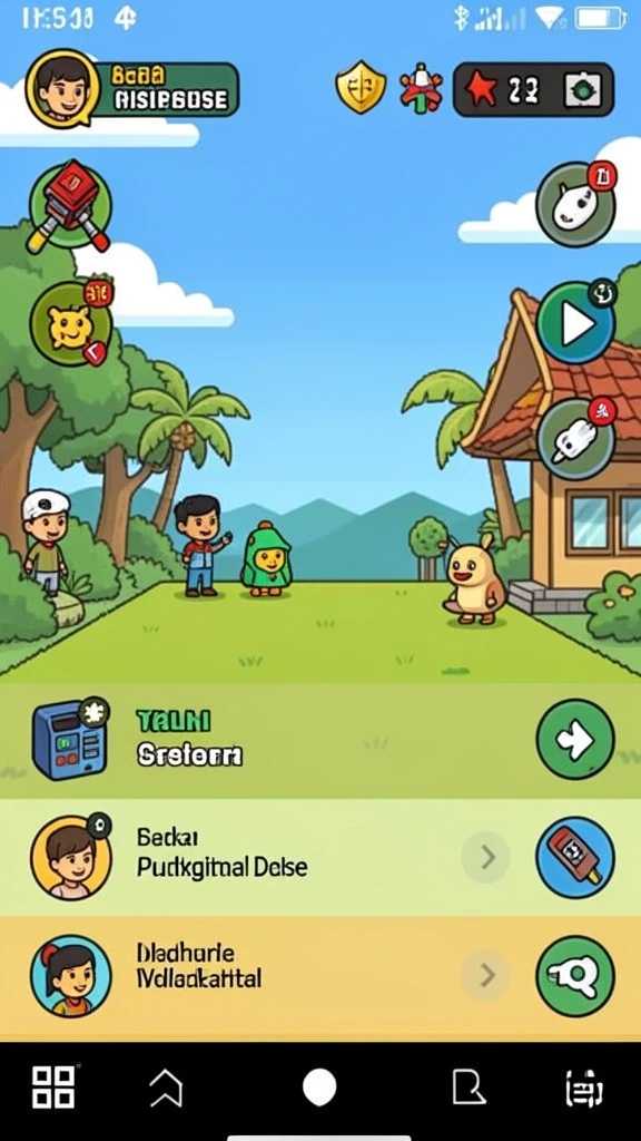 Beragam karakter dengan kemampuan unik untuk dipilih.