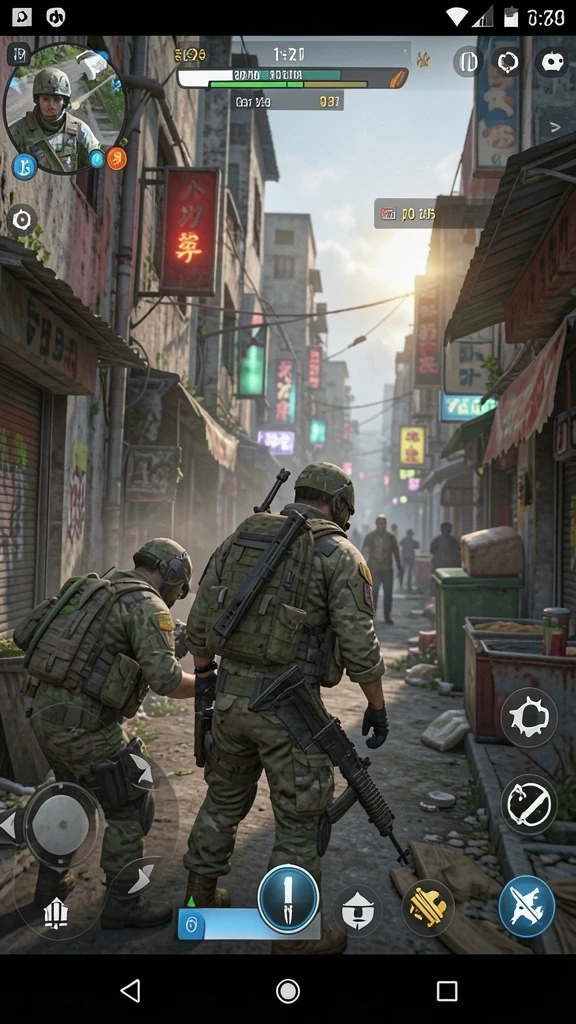 Tampilan grafis yang memukau dari gameplay