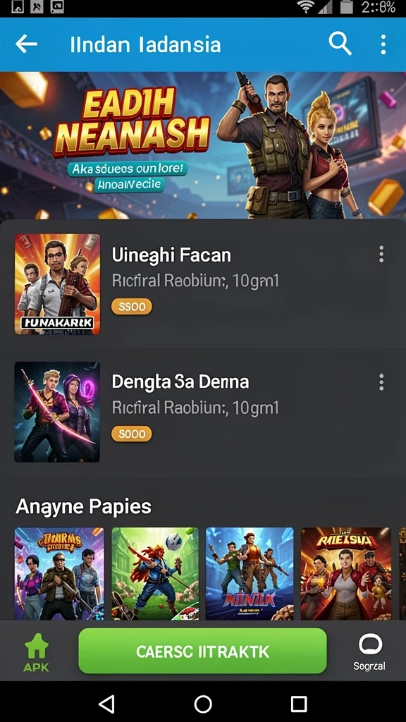 Mode permainan yang beragam dan penuh tantangan.