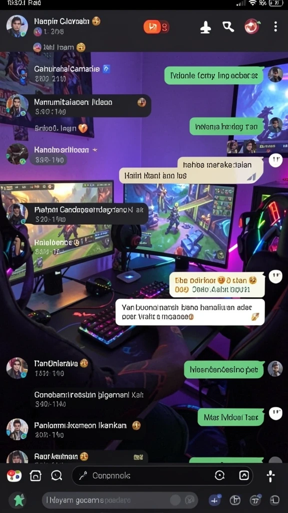 Fitur interaktif yang memungkinkan pemain berbagi tips.
