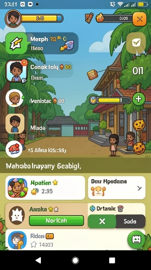 Beragam pilihan permainan untuk dinikmati.