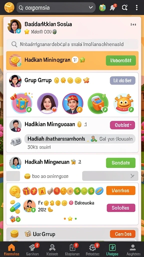 Beragam karakter menarik untuk dipilih dan dimainkan.