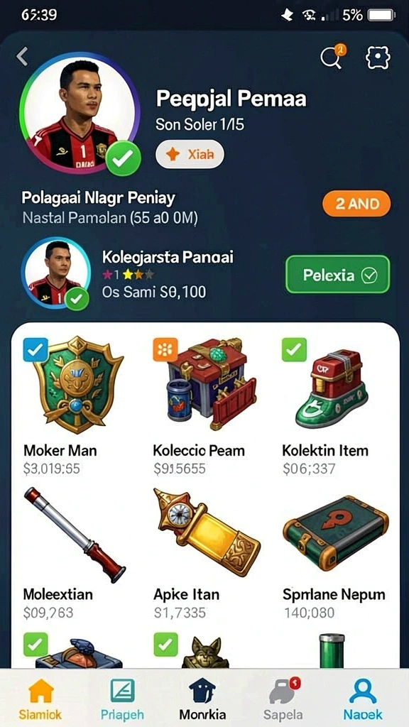 Ragam level yang menantang dengan desain unik.